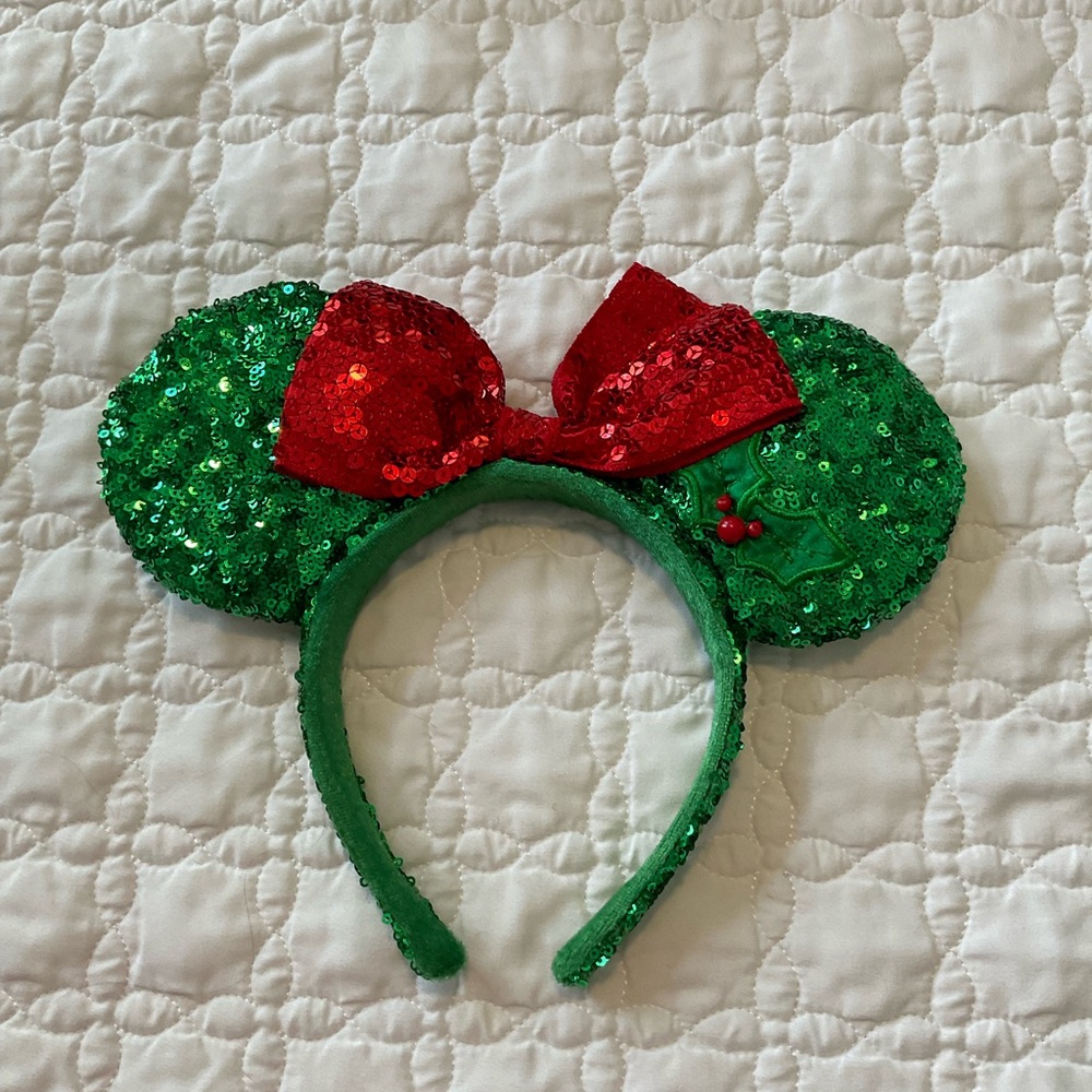 Disney Christmas Minnie Mouse Headband